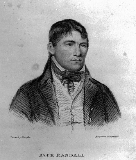 Jack Randall; engraved by Hopwood a (after) George Sharples
