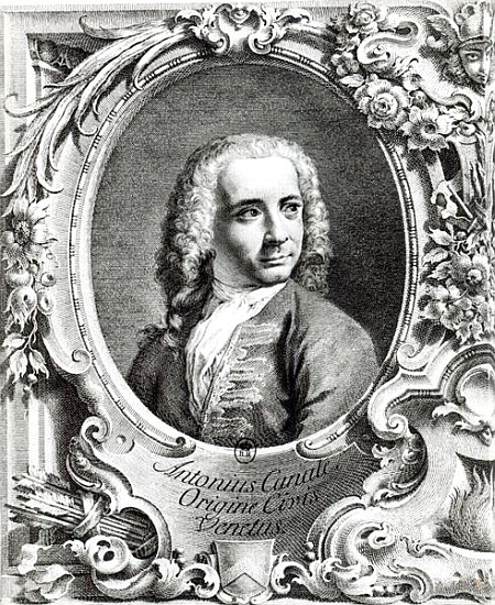 Portrait of Canaletto a (after) Giambattista Piazzetta
