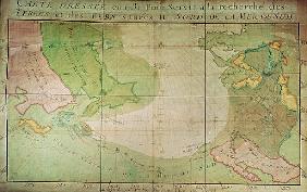 Map of New Discoveries in the North of the South Sea, East of Siberia and West of New France