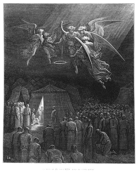 Night of 25th August 1270, Death of St. Louis (1214-70), illustration from ''Histoire des Croisades' a (after) Gustave Dore