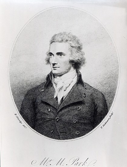 Mungo Park; engraved by T. Dickinson a (after) Henry Edridge