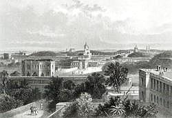 Lucknow; engraved by E.P Brandard, c.1860