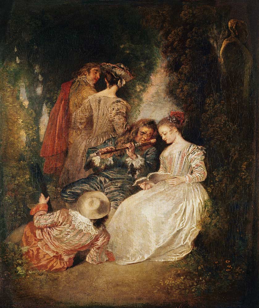 Perfect Harmony a (after) Jean Antoine Watteau