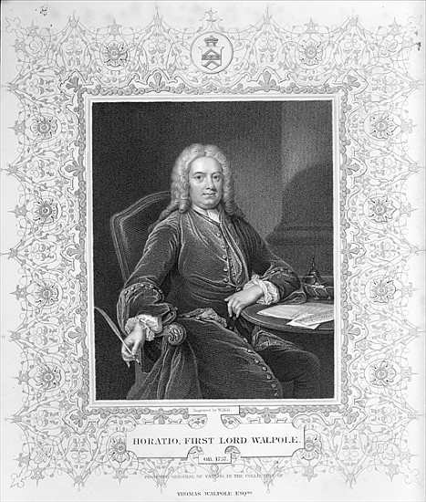 Horatio Walpole a (after) Jean Baptiste Vanloo