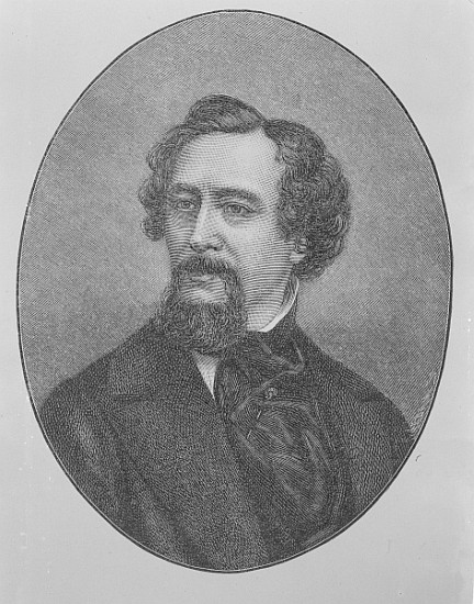 Charles John Huffam Dickens (1812-70) a (after) John Jabez Edwin Paisley Mayall