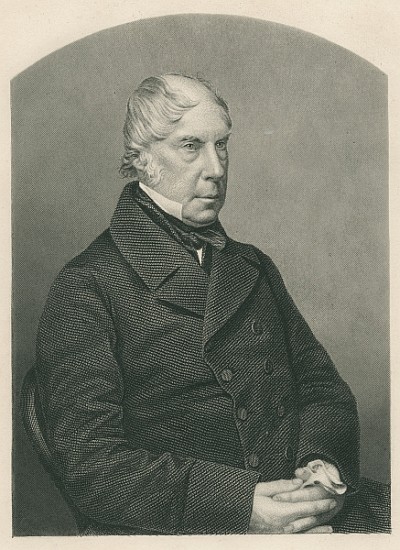 George Hamilton-Gordon, 4th Earl of Aberdeen; engraved by D.J. Pound from a photograph, from ''The D a (after) John Jabez Edwin Paisley Mayall