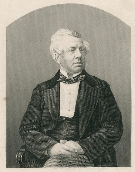 George William Frederick Howard; engraved by D.J. Pound from a photograph, from ''The Drawing-Room o a (after) John Jabez Edwin Paisley Mayall