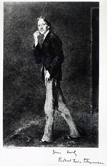 Robert Louis Stevenson a (after) John Singer Sargent