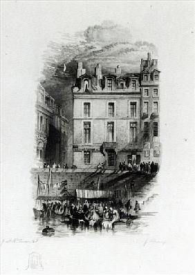 Napoleon''s Lodgings on the Quai Conti, 1834-36