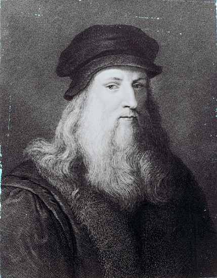 Leonardo da Vinci; engraved by Raphael Morghen a (after) Leonardo da Vinci