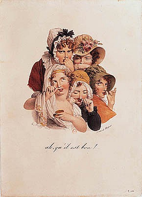 Ah! Qu''il est Bon!; engraved by Francois Seraphin Delpech (1778-1825) 1824-25 a (after) Louis Leopold Boilly