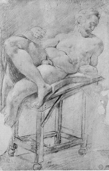 Model of Evening a (after) Michelangelo Buonarroti