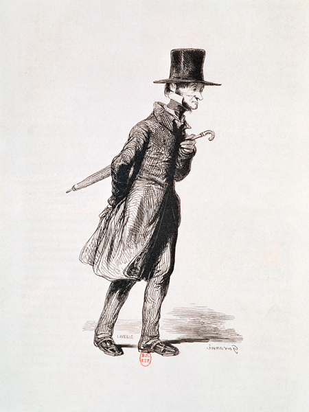 The Employee, from ''Les Francais peints par eux-memes''; engraved by Guillaumot, Paris, c.1850 a (after) Paul Gavarni