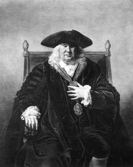 Sir John Fielding; engraved by William Dickinson a (after) Rev. Matthew William Peters