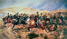 Charge of the Light Brigade, Balaclava, 25 October in 1854