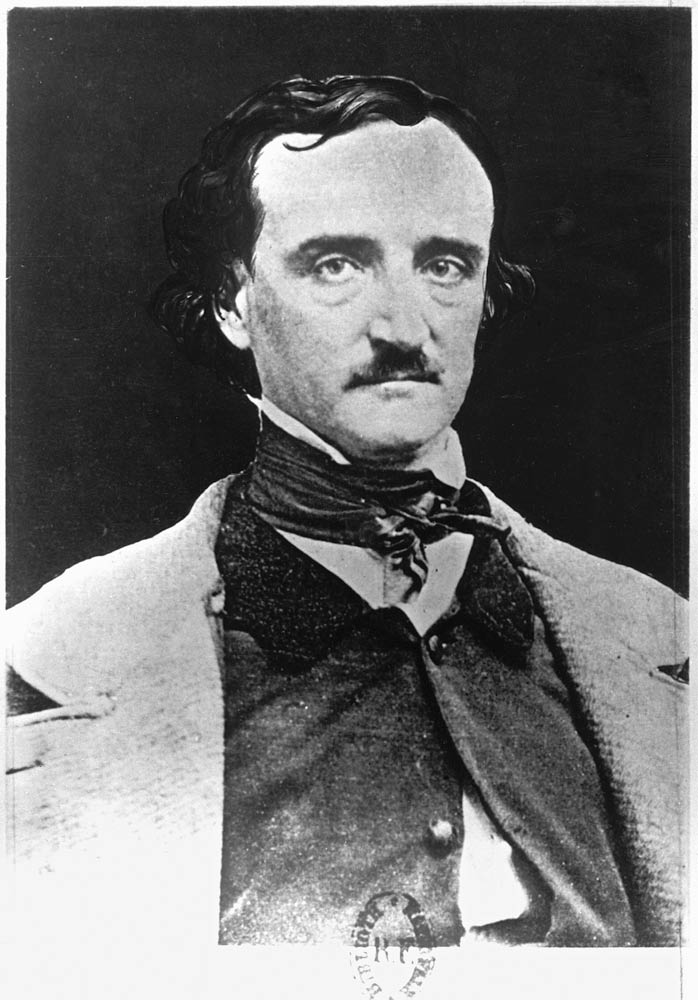 Portrait of Edgar Allan Poe (1809-49) (daguerreotype) a (after) Sarah Ellen Whitman