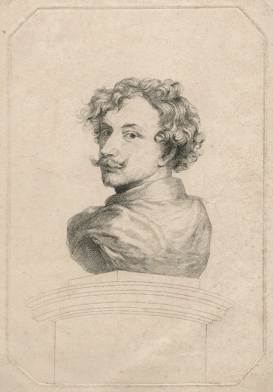Self-portrait a (after) Sir Anthony van Dyck
