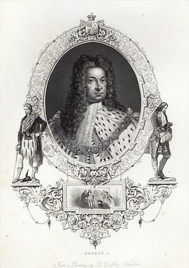 George I a (after) Sir Godfrey Kneller