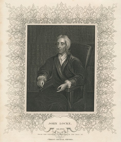 John Locke (1632-1704) a (after) Sir Godfrey Kneller