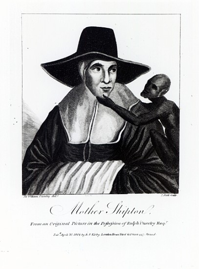 Mother Shipton; engraved by John Scott a (after) Sir William Ouseley