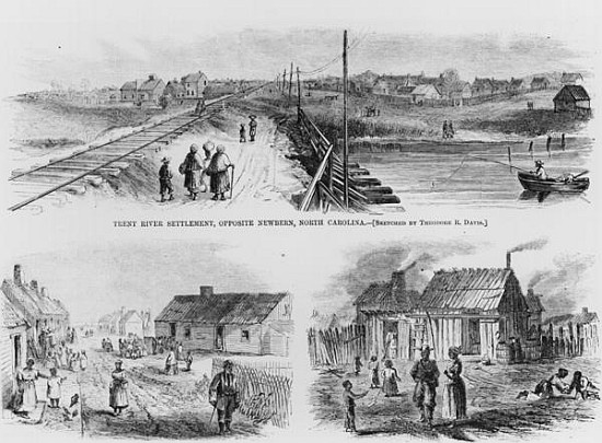 Trent River Settlement a (after) Theodore Russell Davis