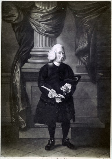 Daniel Race; engraved by James Watson a (after) Thomas Hickey