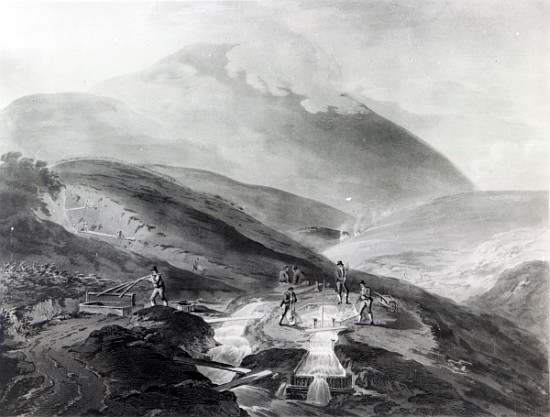 Gold Mines, County of Wicklow; engraved by John Bluck a (after) Thomas Sautelle Roberts