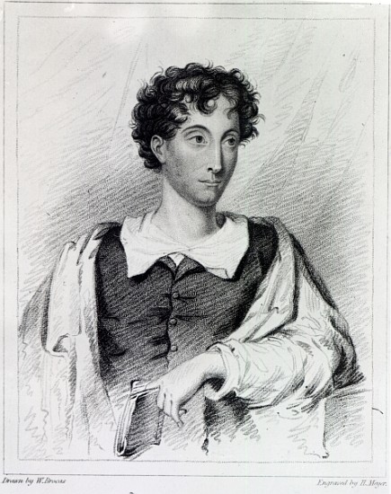 Reverend Charles Robert Maturin; engraved by Henry Meyer a (after) William Brocas