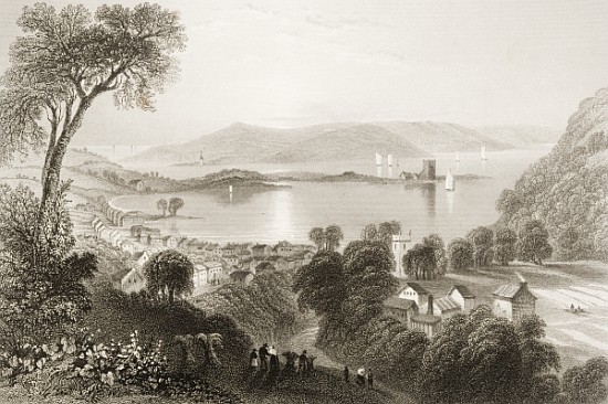 Larne, County Antrim, Northern Ireland, from ''Scenery and Antiquities of Ireland'' a (after) William Henry Bartlett