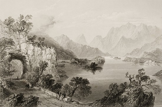 The Upper Lake at Killarney, County Killarney, Ireland, from ''Scenery and Antiquities of Ireland'' a (after) William Henry Bartlett
