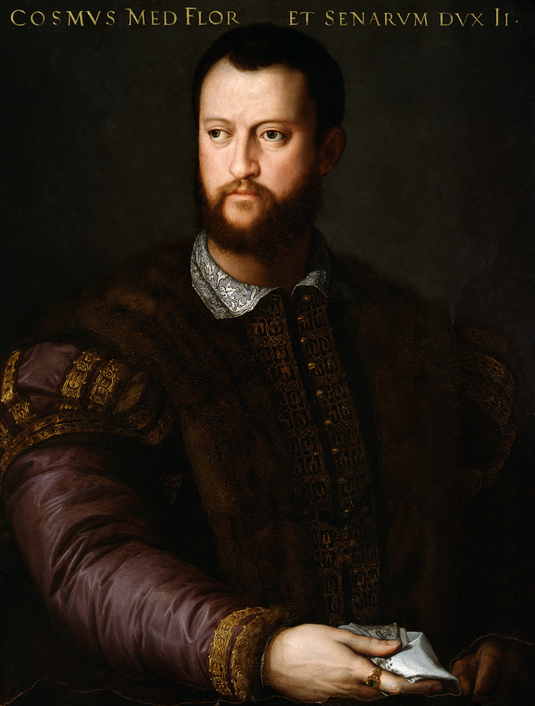 Cosimo I de  Medici / Paint.by Bronzino a Agnolo Bronzino