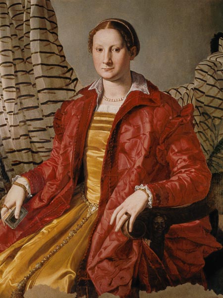A.Bronzino, Portrait of a woman a Agnolo Bronzino