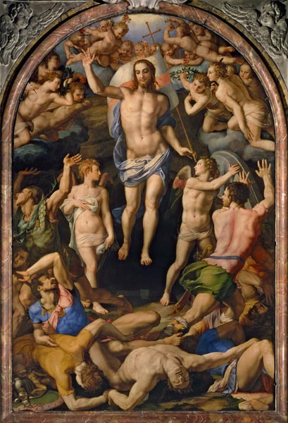 A.Bronzino / Resurrection of Christ /C16 a Agnolo Bronzino