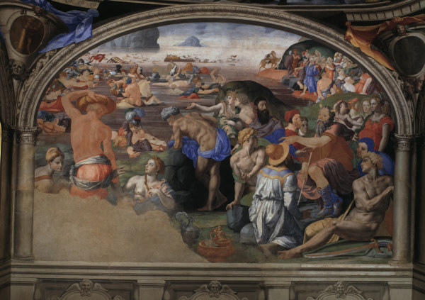 A.Bronzino / Journey through the Red Sea a Agnolo Bronzino