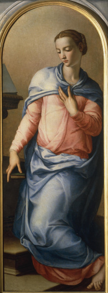 A.Bronzino / Mary of Annunciation  / C16 a Agnolo Bronzino