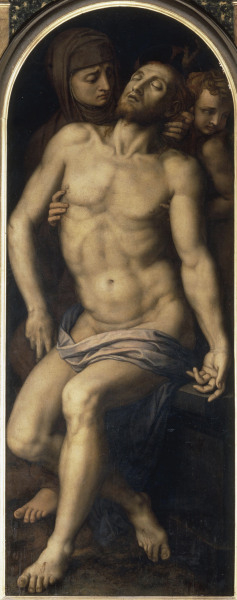 A.Bronzino / Pietà / Paint./ c.1565/70 a Agnolo Bronzino