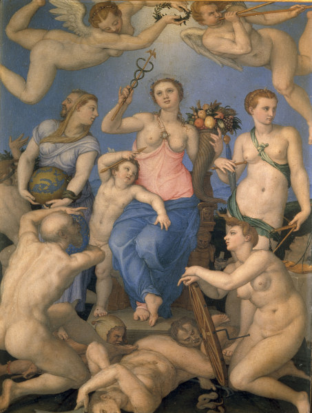 A.Bronzino, Allegory of Happiness a Agnolo Bronzino