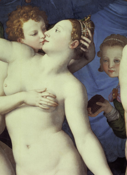 A.Bronzino, Allegory with Venus, section a Agnolo Bronzino