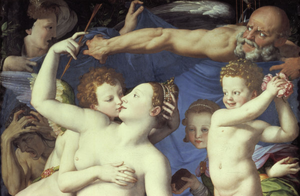 A.Bronzino, Allegory with Venus, section a Agnolo Bronzino
