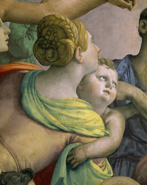 A.Bronzino, Eherne Schlange, Ausschnitt a Agnolo Bronzino