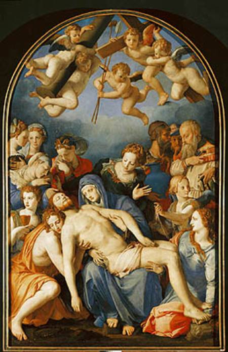 Deposition from the Cross a Agnolo Bronzino