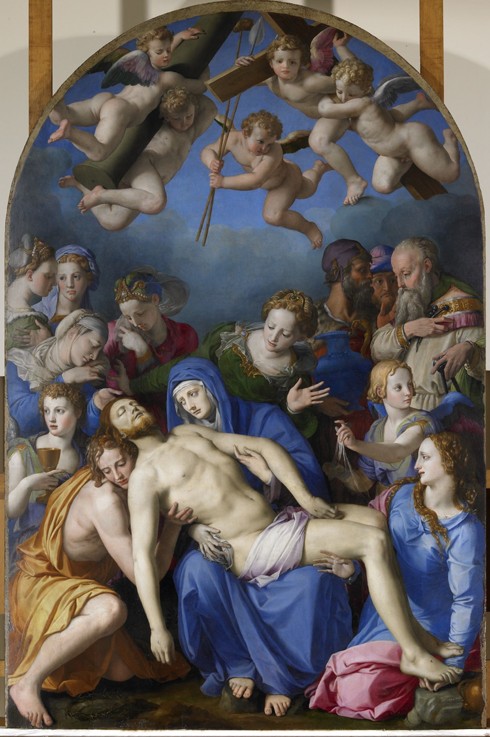 The Descent from the Cross a Agnolo Bronzino