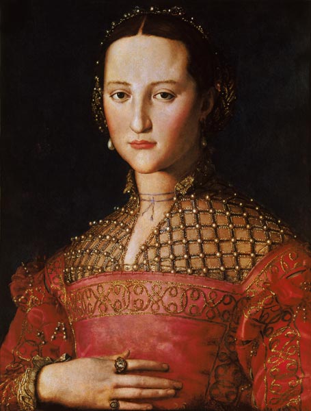 Eleonora da Toledo (1519-74) a Agnolo Bronzino