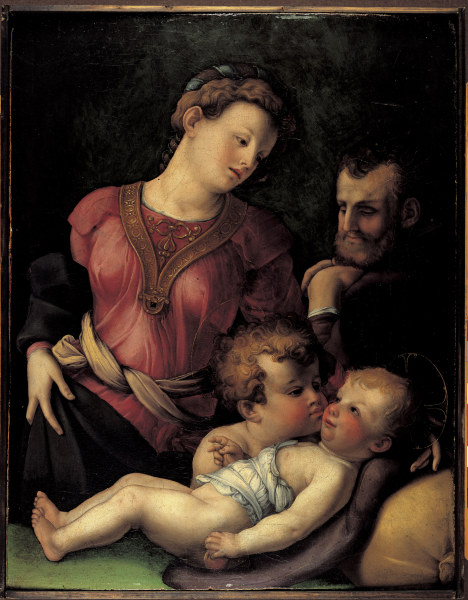 Holy Family w.Boy John /Ptg.aft.Bronzino a Agnolo Bronzino
