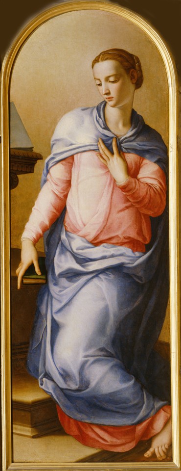 Virgin Annunciate a Agnolo Bronzino