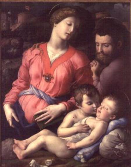 The Panciatichi Holy Family a Agnolo Bronzino
