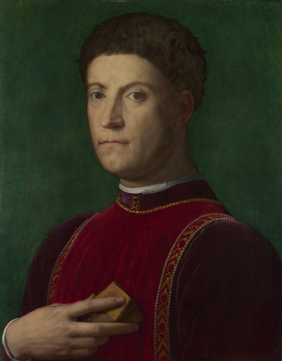 Portrait of Piero de' Medici ("The Gouty") a Agnolo Bronzino
