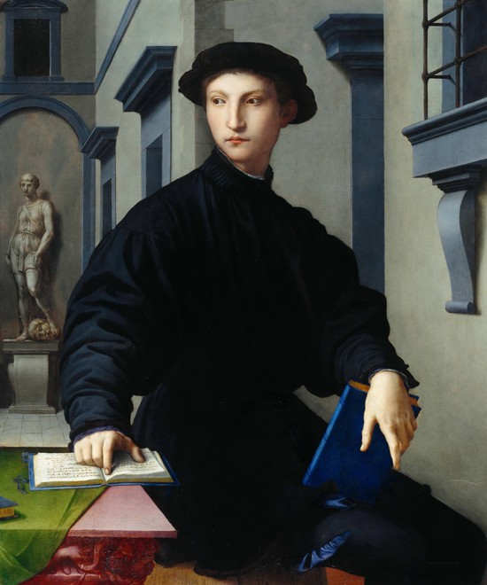 Portrait of Ugolino Martelli (1519-1592) a Agnolo Bronzino