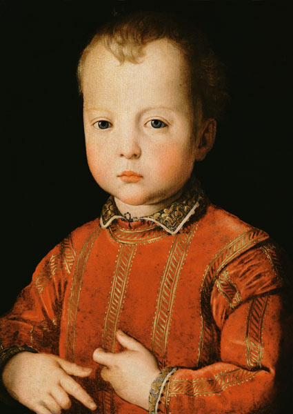 Portrait of Don Garcia a Agnolo Bronzino