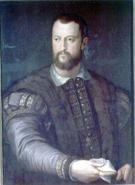 Portrait of Cosimo I de' Medici (1519-74) a Agnolo Bronzino
